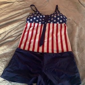 American flag swimsuit